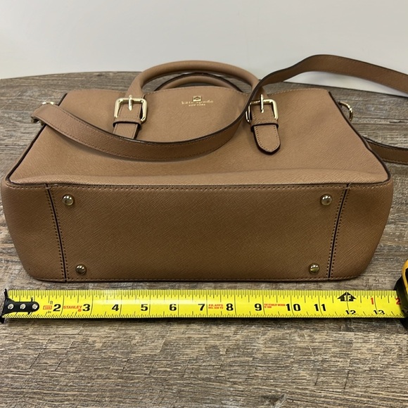 Kate Spade Charlotte Street Reena Shoulder Handbag Purse Dune (Tan) - Picture 10 of 15